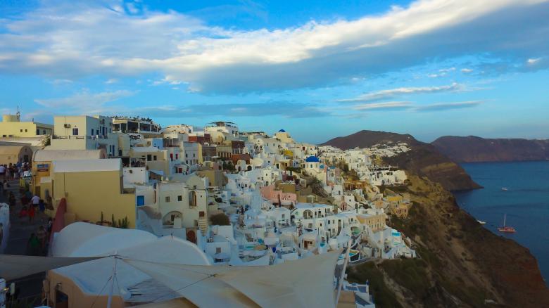 Free stock image of Santorini Island created by Atul Saini