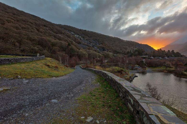 Free stock image of Dinorwic Sunrise Trail created by Nicolas Raymond