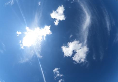 Free Stock Photo of Clouds in the sky