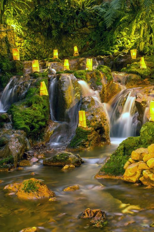 Free stock image of Waterfall in Indonesia created by sapiduduk