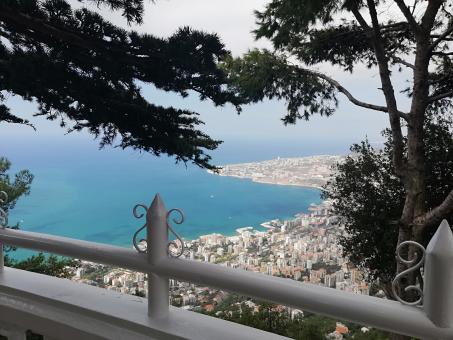 Juneh - View Over Beirut City - Free Stock Photo
