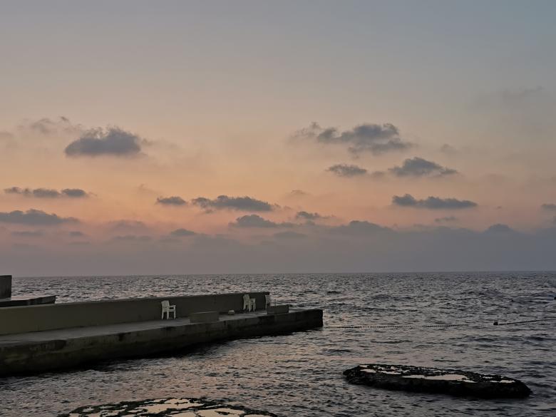 Free stock image of Pier by Beirut Sea created by Karem
