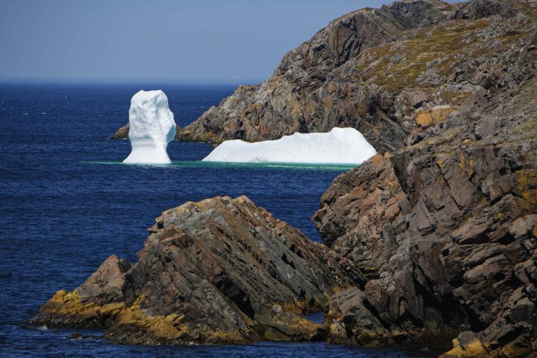 Free stock image of Iceberg along the coast created by Geoffrey Whiteway
