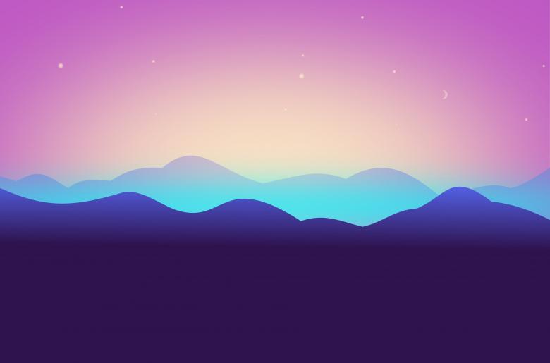 Free stock image of Abstract Landscape - Abstract Mountains created by Jack Moreh
