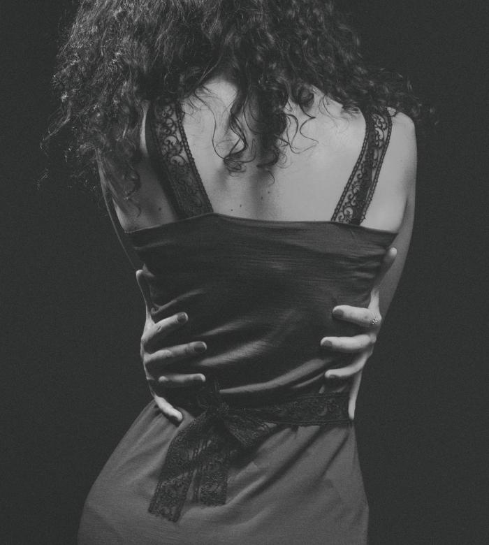 Free stock image of Woman Backside - Monochrome created by Alexander Krivitskiy
