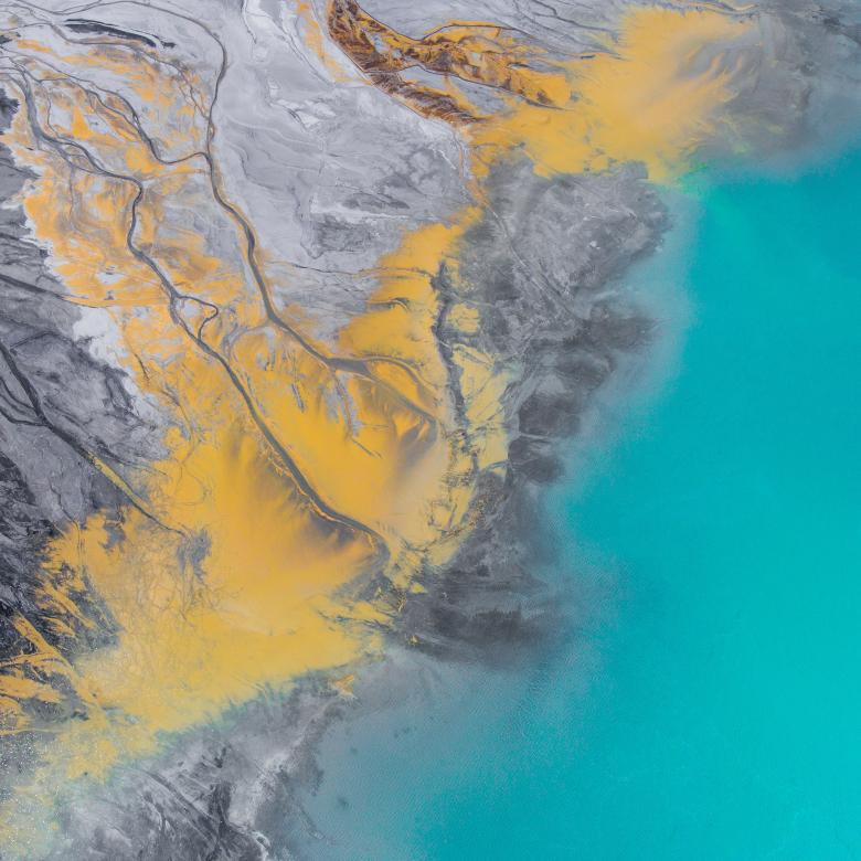 Free stock image of Degraded Landscape in Poland from Above created by Curioso Photography