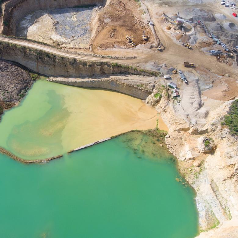 Free stock image of Mining quarry with special equipment - Open pit excavation created by Curioso Photography