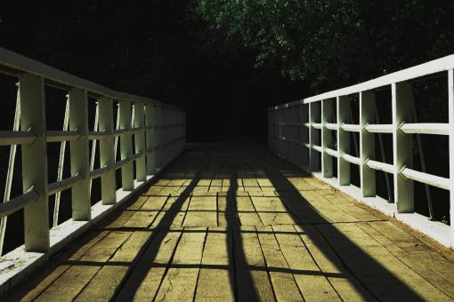 Dark End of Bridge - Free Stock Photo