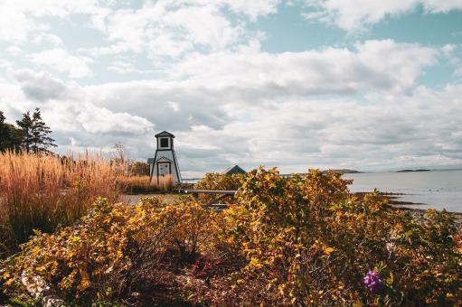 Lighthouse in Autumn - Free Stock Photo