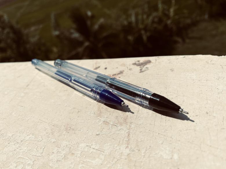Free stock image of Two pen passing time in sun bathing created by SK
