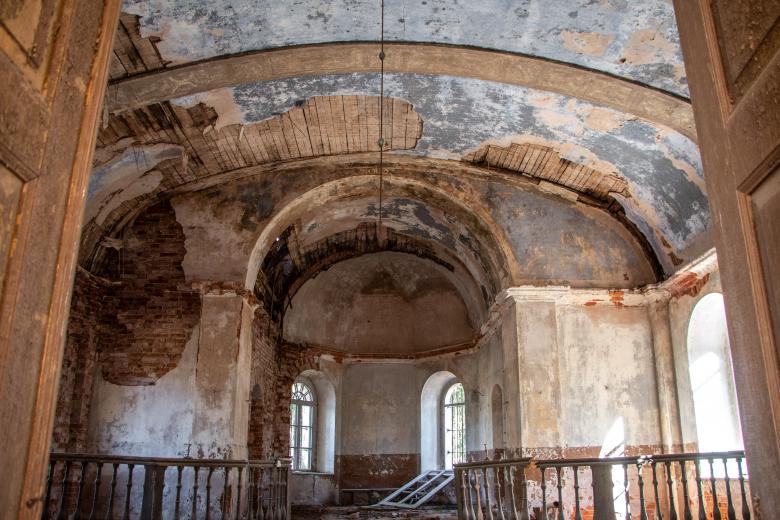 Free stock image of Abandoned Church Interior created by Janis Urtans