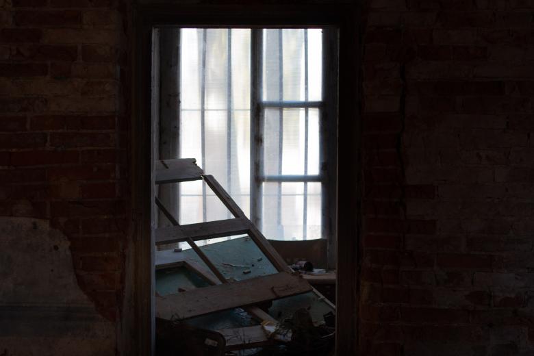 Free stock image of Window Ruins in the Dark created by Janis Urtans