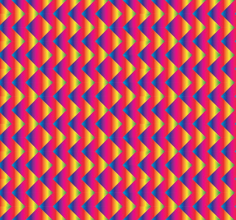 Free stock image of Bright red and blue zigzag pattern created by Ivan