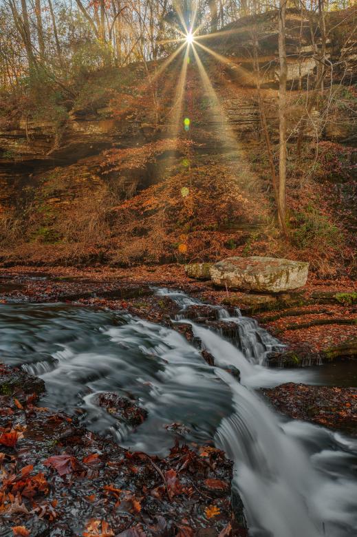 Free stock image of Busby Sunburst Falls created by Nicolas Raymond