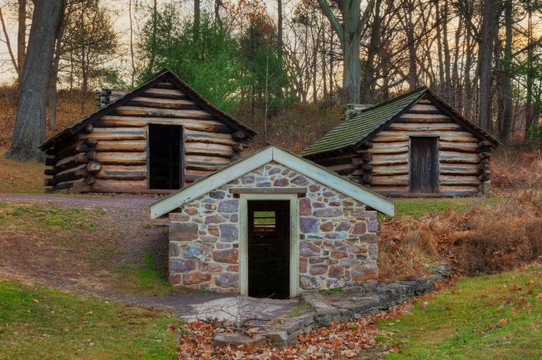 Free stock image of Valley Forge Guard Huts created by Nicolas Raymond