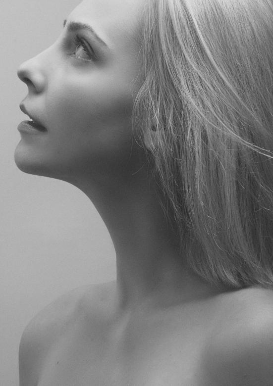 Free stock image of Beautiful Blond Model - Black and White created by Alexander Krivitskiy