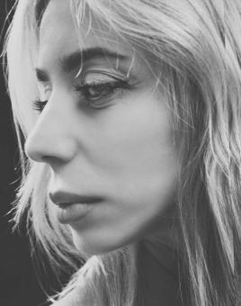 Free Stock Photo of Girl Profile in Black and White