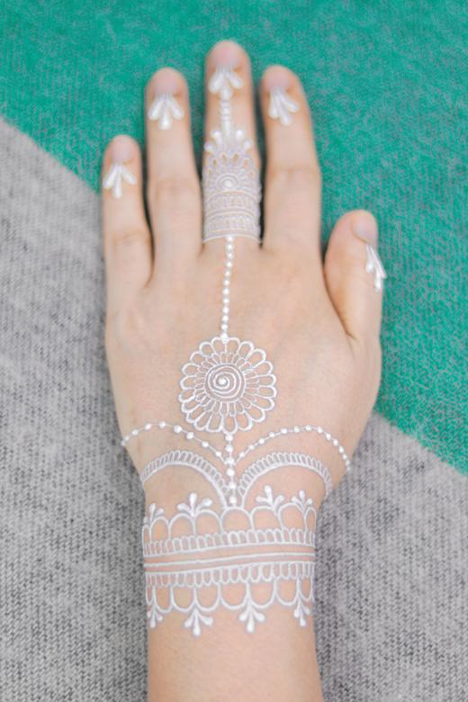Free stock image of White Malay Tattoo - Wedding Henna Design created by Mehndi Training Center