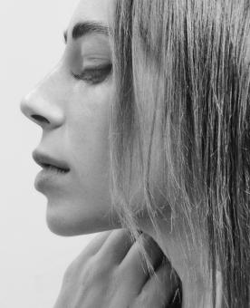 Free Stock Photo of Woman Profile - Monochrome Portrait