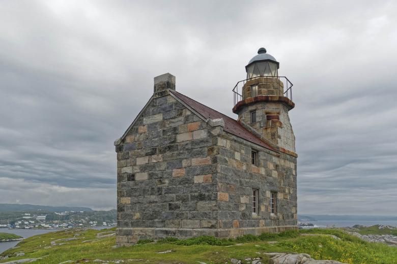 Free stock image of Rose Blanche Lighthouse created by Geoffrey Whiteway