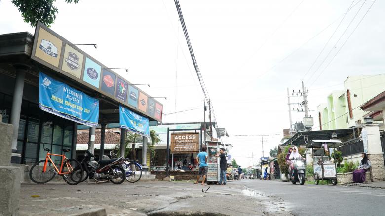 Free stock image of Kampung Inggris Streets created by zhuL Note