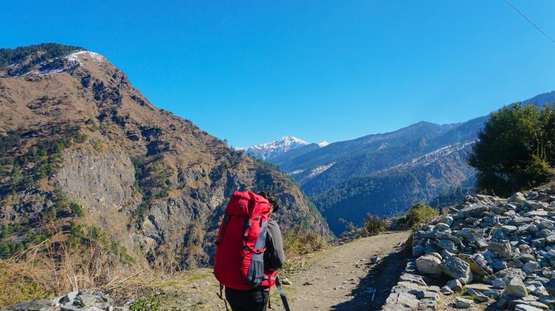 Free stock image of Trekking in the Mountains created by Atul Saini