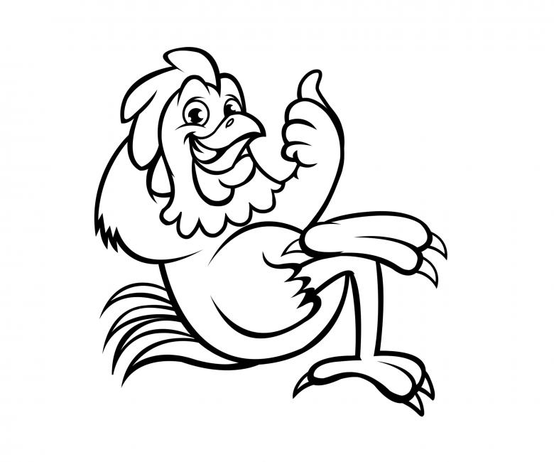 Free stock image of Hen Mascot created by Rahul S
