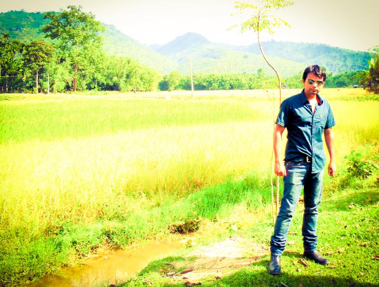 Free stock image of Man Standing in Field created by Moon  Bhuyan