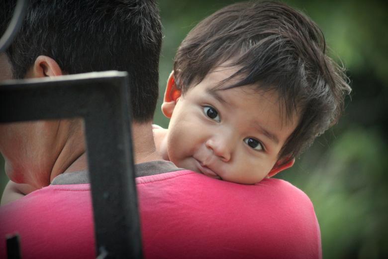 Free stock image of Boy on Fathers Shoulder created by Moon  Bhuyan