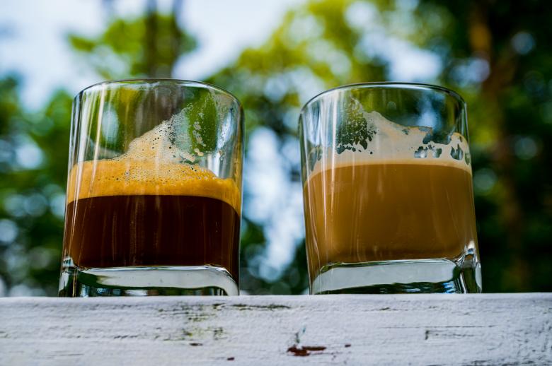 Free stock image of Two Glasses of Coffee created by Oleg