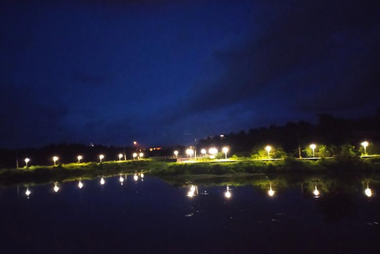 Free stock image of Walkway in Angamaly at Night created by Vinod PJ