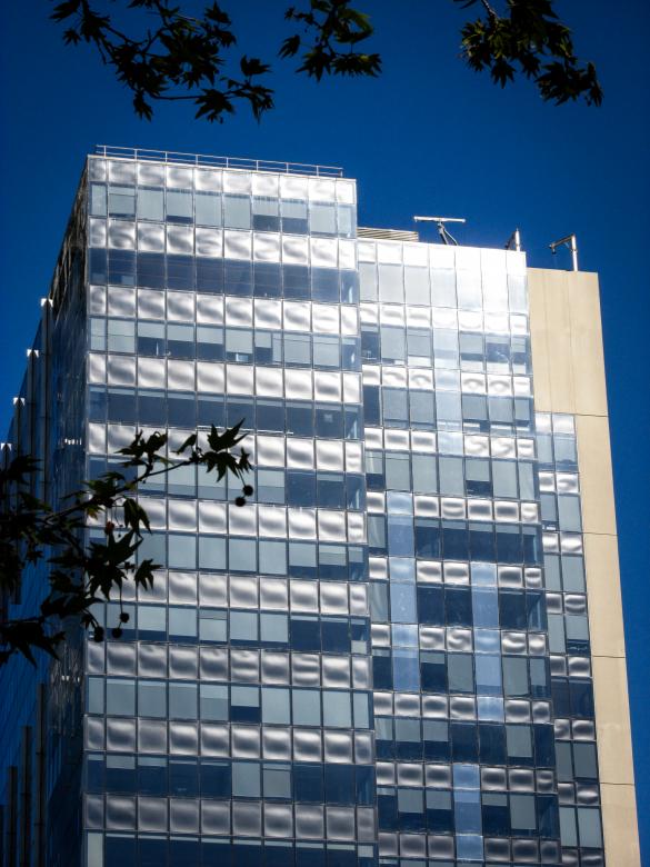 Free stock image of Blue high-rise building created by Michiru Maeda