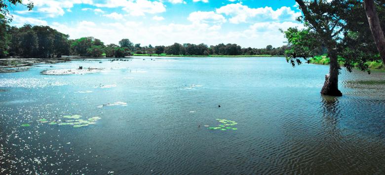 Free stock image of Lake and Blue Sky created by mohamed aslam