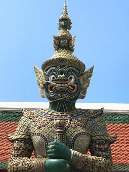 Buddhist Temple Statue