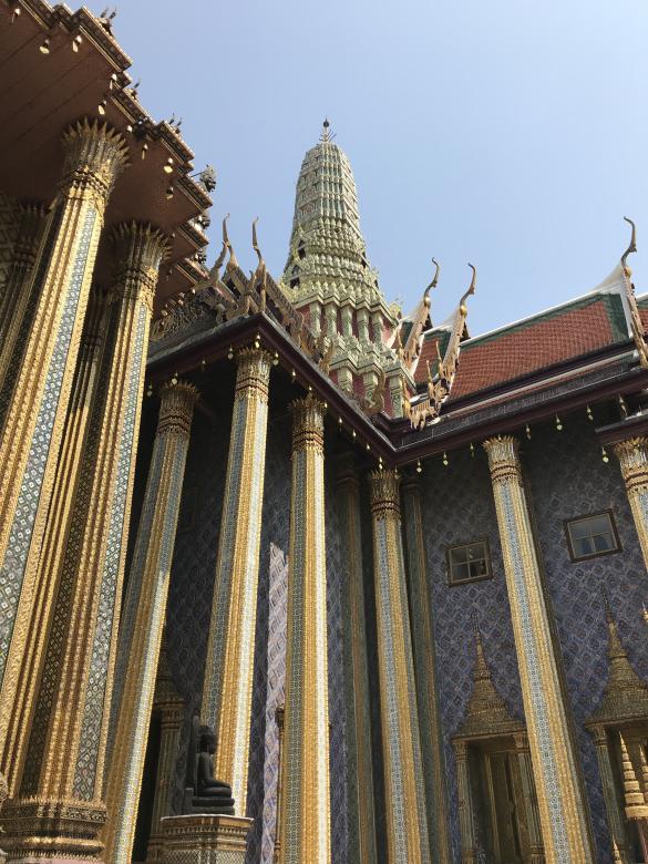 Free stock image of Buddhist Temple Columns created by Dias Angela