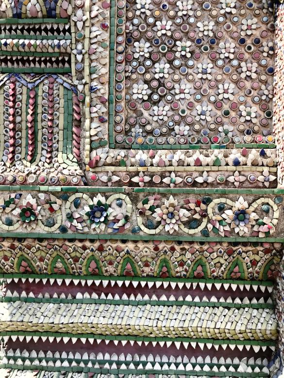 Free stock image of Bangkok Temple Mosaic Detail created by Dias Angela