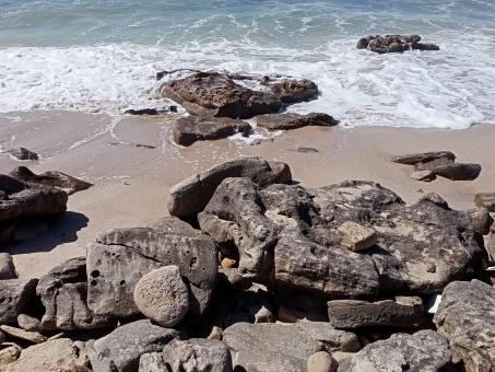 Rocks on the Beach - Free Stock Photo