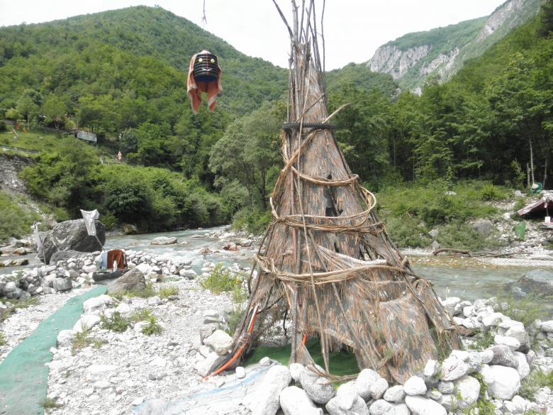 Free stock image of Creative Installation Art in the Mountains created by vigan bala
