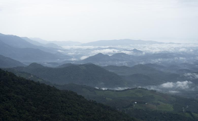 Free stock image of Aerial view of Mountains created by Arshid Bin Basheer