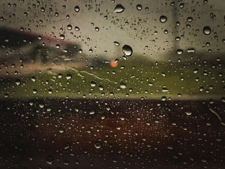 Free stock image of Rain on Glass Window created by Madhu Singh