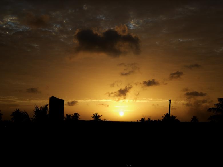 Free stock image of Yellow Sunset Sky created by Madhu Singh