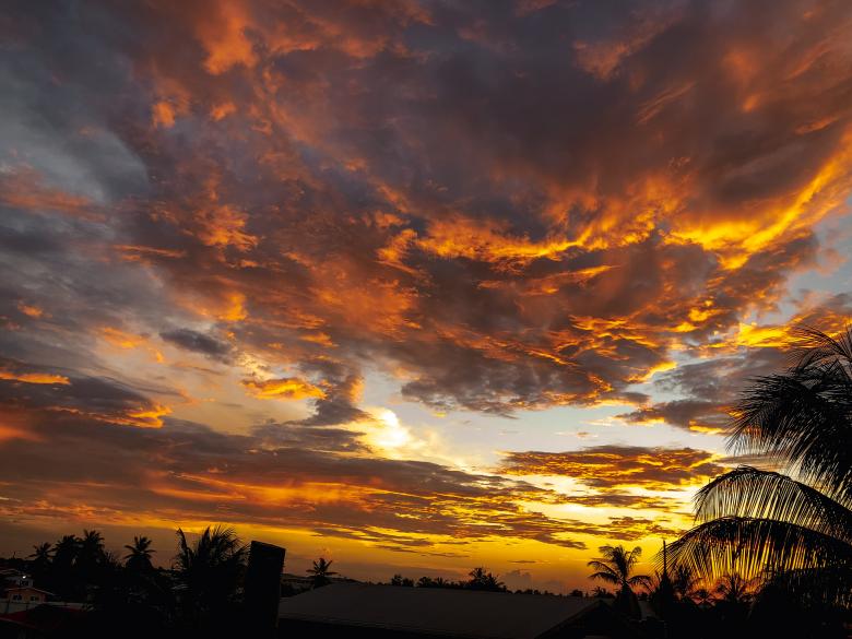 Free stock image of Tropical Sunset created by Madhu Singh