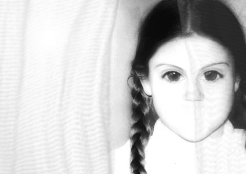 Little girl without mouth - Free Stock Photo