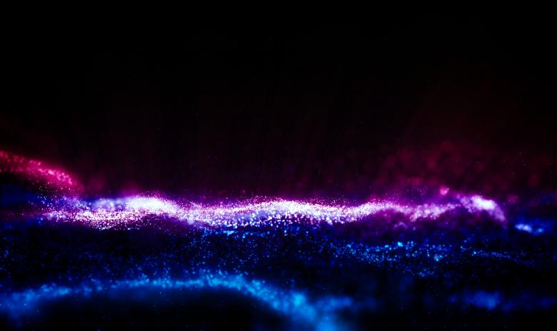 Free stock image of Abstract Background - Blue and Purple Particles created by Jack Moreh