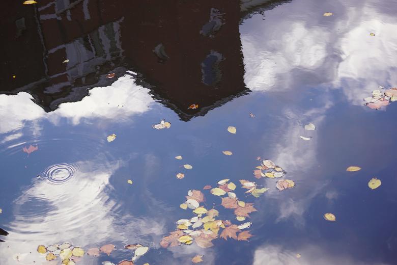 Free stock image of Clouds in the water created by Hans Zeilstra