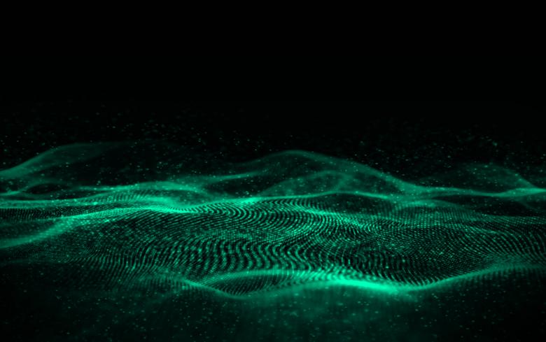 Free stock image of Abstract Background -  Particles on Dark Background created by Jack Moreh