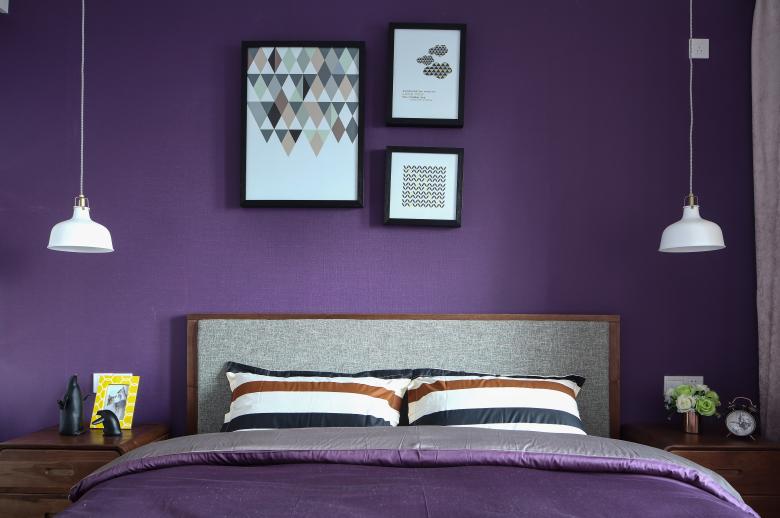 Free stock image of Purple Bedroom created by len niya
