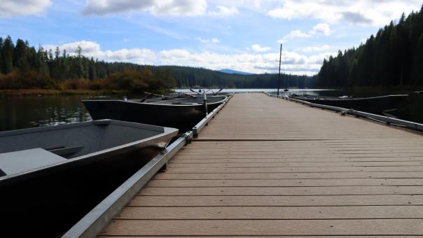 Dock at Clear Lake - Free Stock Photo