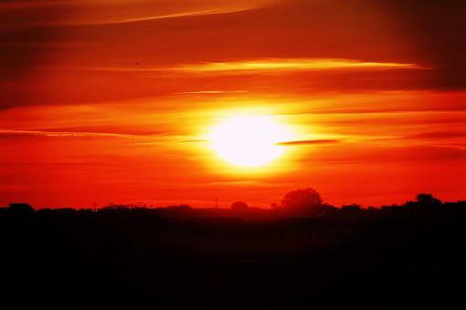 Red Sunset - Free Stock Photo