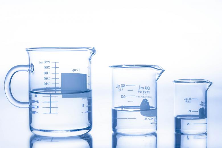 Free stock image of Three different beakers created by Geoffrey Whiteway